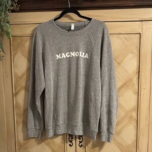 Magnolia Heather Gray Crewneck Sweater